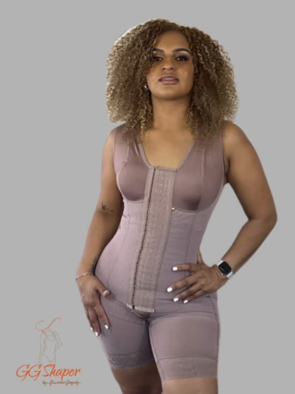 1235 GGSHAPER FRONT COCOA .png F4235 - Hourglass Type Mid-Thigh Faja and Ultra Hips Capacity Hip Fit · Three Sizes Larger ✨
